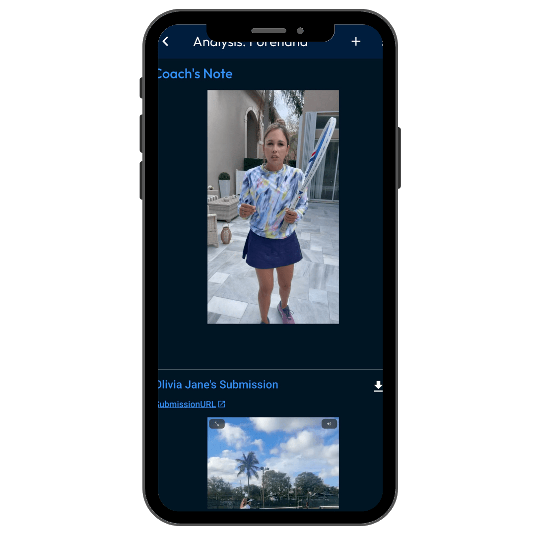 tennis video program